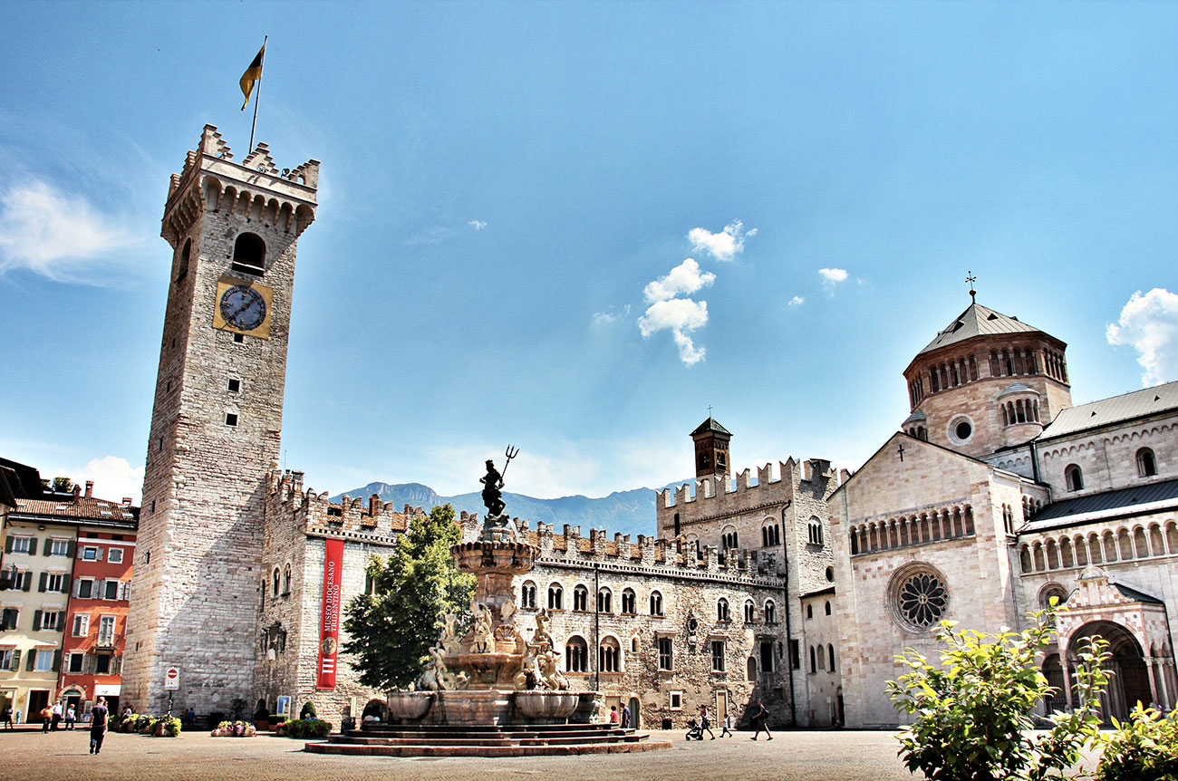 Palazzo Pretorio di Trento by Wikipedia