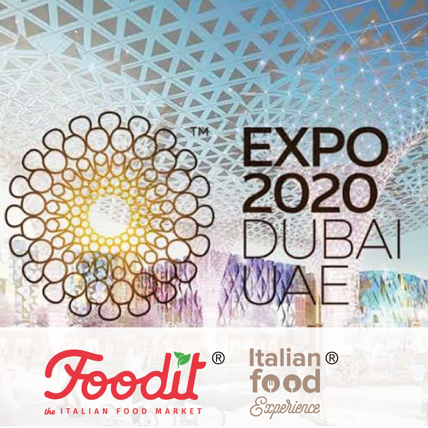 Foodit partecipa agli eventi previsti al Dubai Exhibition Centre dal 22 al 27 marzo 2022 con operatori del settore Food, Turismo e Made in Italy.